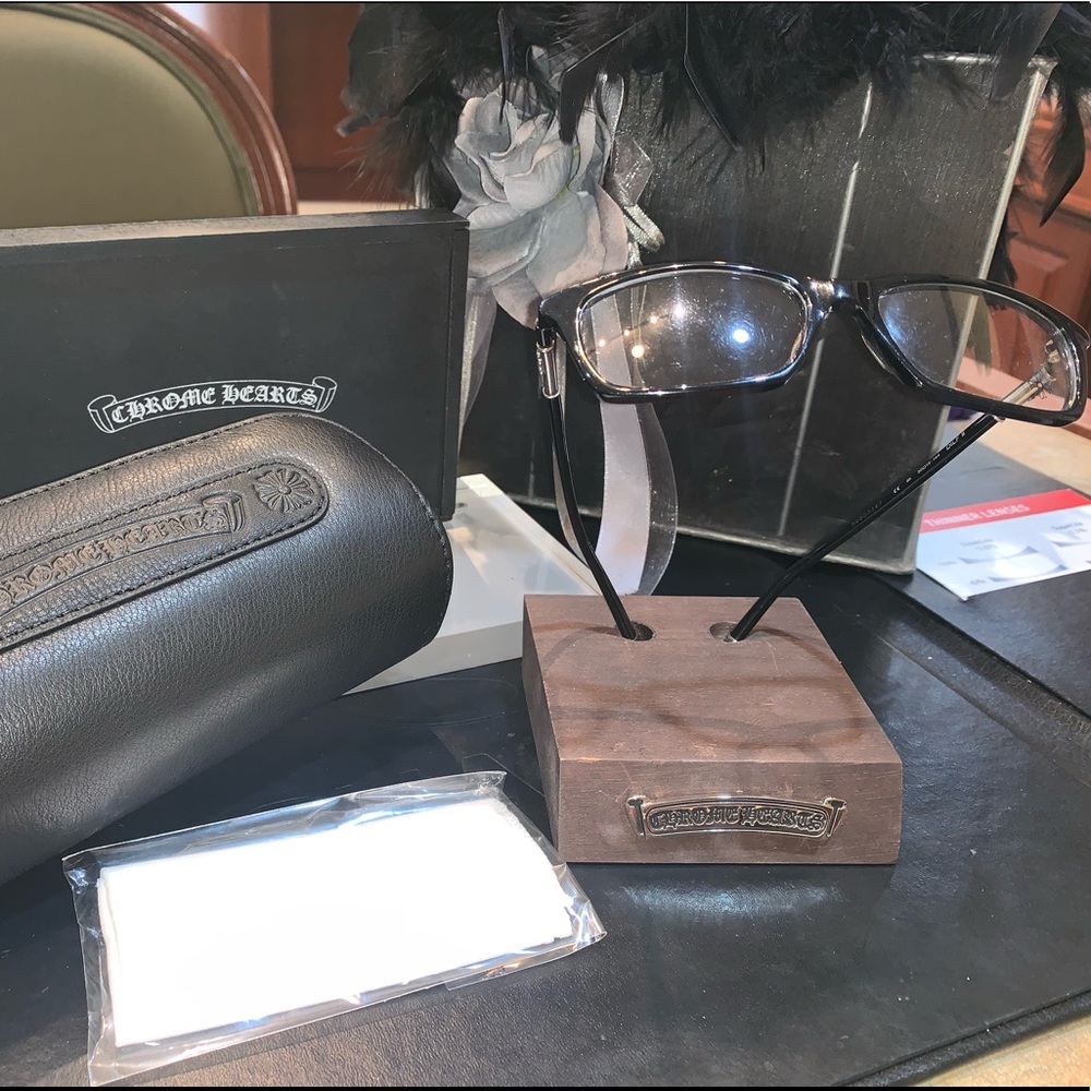 Authentic DILF II Chrome Hearts eyeglasses.